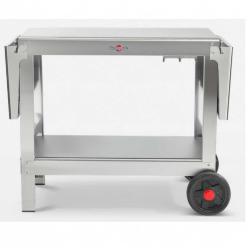 Chariot plancha tout inox